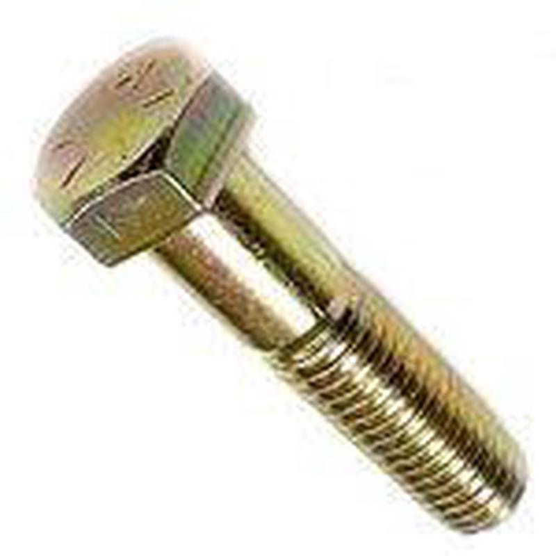 [25 PKG] Hex Head Cap Screws Grade 8 Steel Zinc Yellow Bake 3/4-10 x 5 1/2"" (PT)