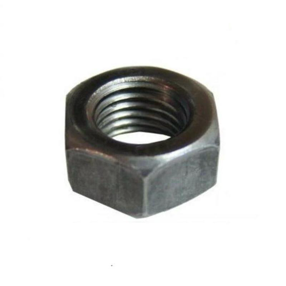 (1500) 7168221-14 Plain Grade 2 Finished Hex Nuts Unplated Plain Black Bulk Box