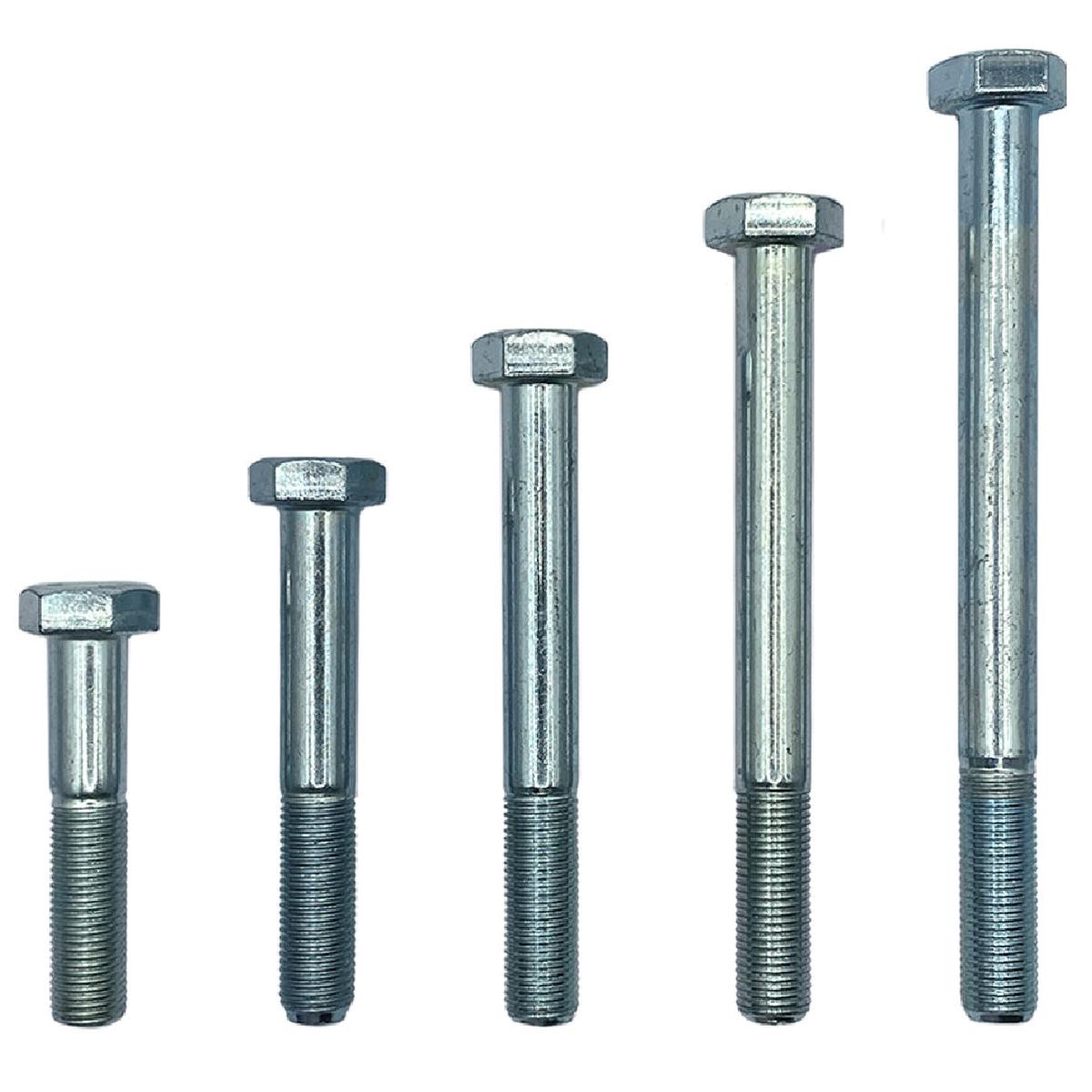 1/4" x 1-1/4" 28 TPI UNF Imperial Fine Hex Bolt High Tensile Grade 5 Zinc Plated