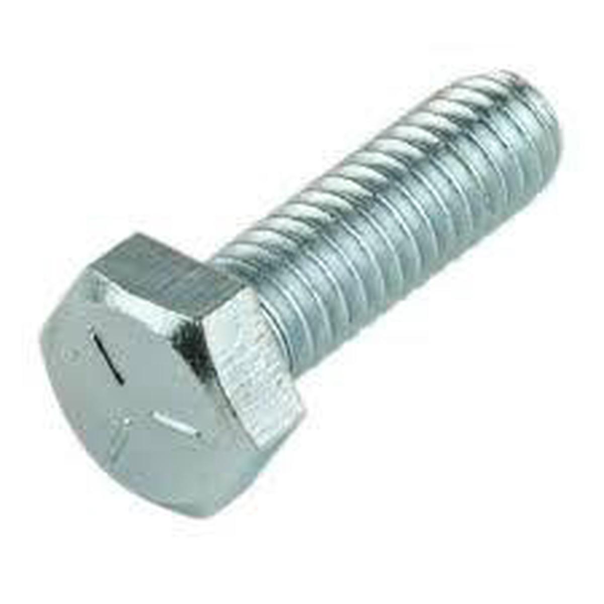 [35 PKG] Grade 8 Zinc Yellow Plated Hex Tap Bolt (Full Thread) 5/8-11 X 7 1/2