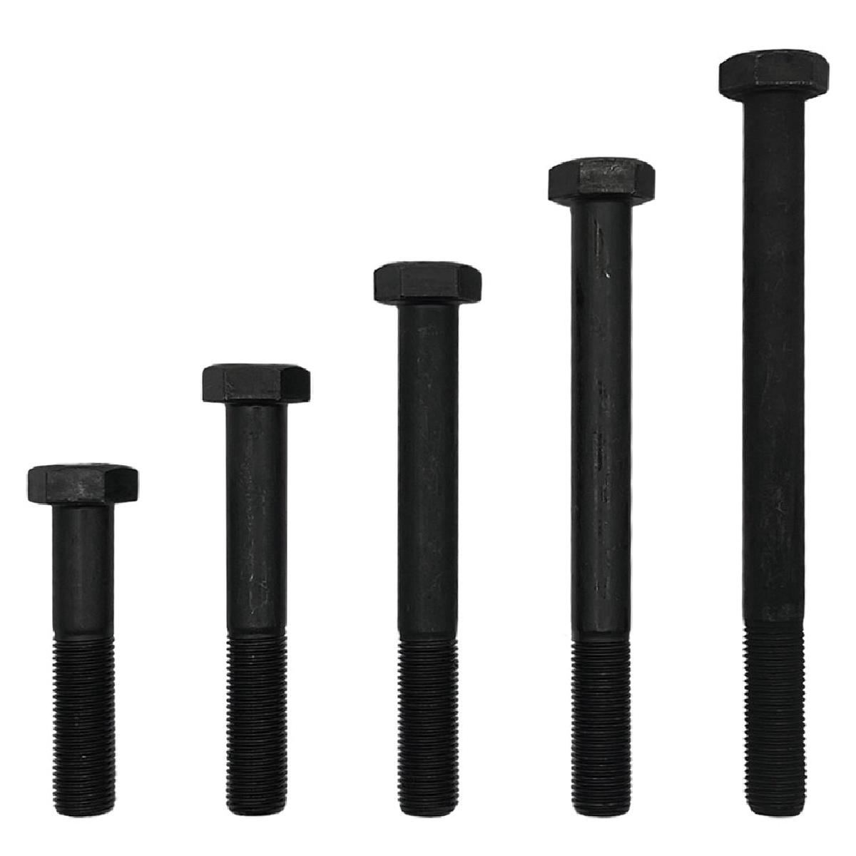 M18 x 300mm 1.50p Metric Fine Hex Bolt High Tensile Class 8.8 Black