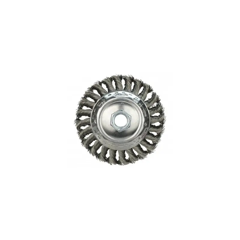 Milwaukee 48-52-1305 4" Bevel Knot Brush - Carbon Steel
