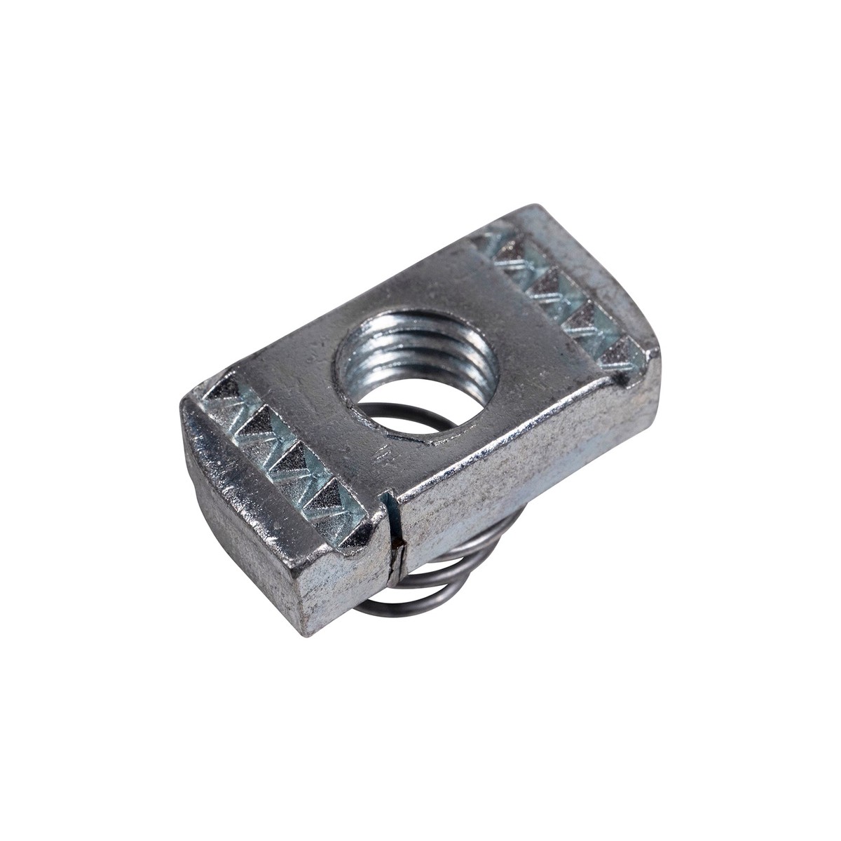 3/8" Short Spring Nut - 316 Stainless Steel