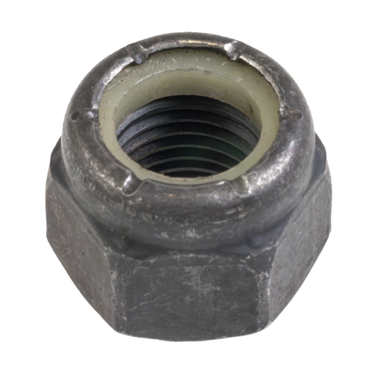 Conquest 3/8"-24 Grade C NE Nylon Insert Locknut - UNF, Plain